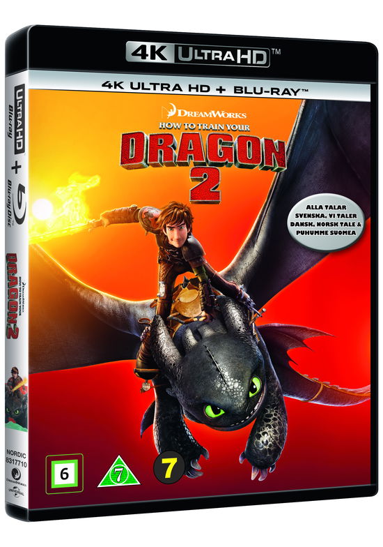 Cover for How to Train Your Dragon 2 (4K Ultra HD/BD) (2019)