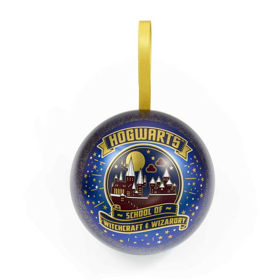 Harry Potter Hogwarts School Of Witchcraft And Wizardry Christmas Bauble - Harry Potter - Merchandise - HARRY POTTER - 5055583451102 - September 1, 2023