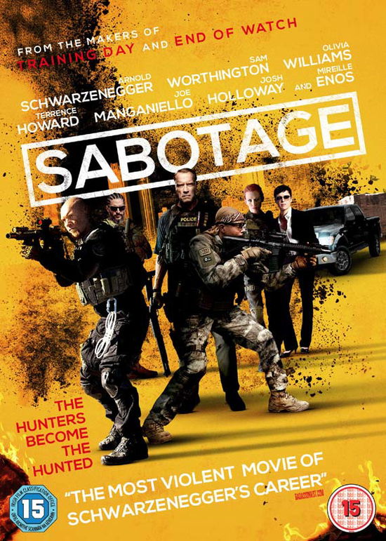 Sabotage - Sabotage - Movies - Lionsgate - 5055761903102 - September 15, 2014