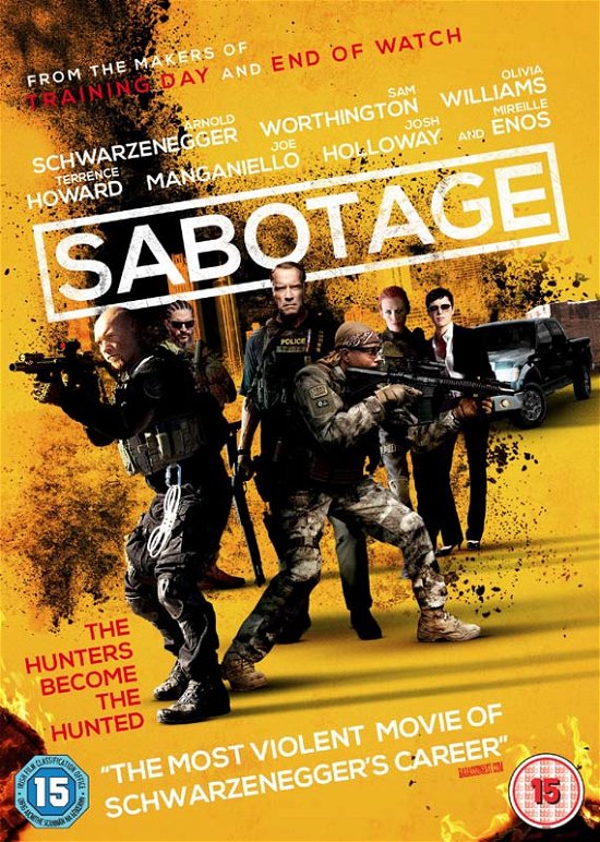 Cover for Sabotage (DVD) (2014)