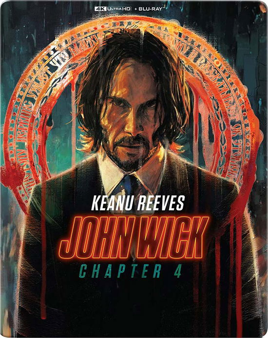 Cover for Chad Stahelski · John Wick - Chapter 4 SteelBook (4K UHD Blu-ray) (2023)