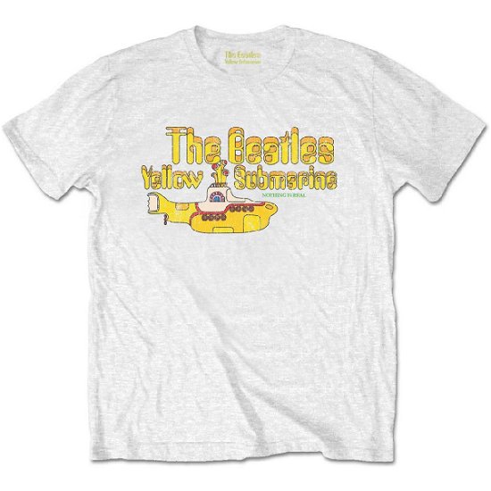 The Beatles Unisex T-Shirt: Nothing Is Real (Retail Pack) - The Beatles - Koopwaar -  - 5056107661102 - 