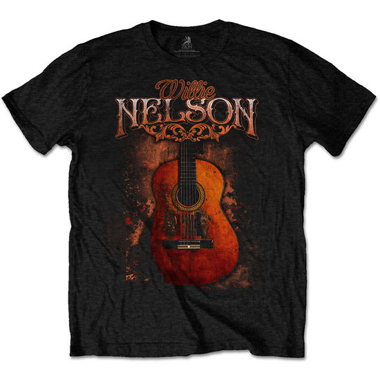 Cover for Willie Nelson · Willie Nelson Unisex T-Shirt: Trigger (Black) (T-shirt) [size S] [Black - Unisex edition] (2021)