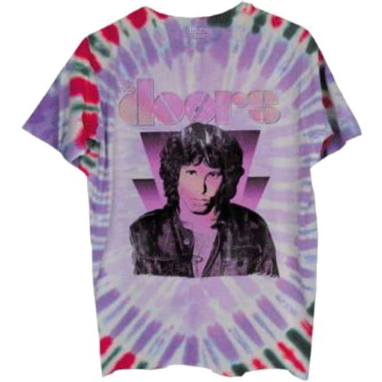 The Doors Unisex T-Shirt: Jim Beams (Wash Collection) - The Doors - Merchandise -  - 5056561034102 - 