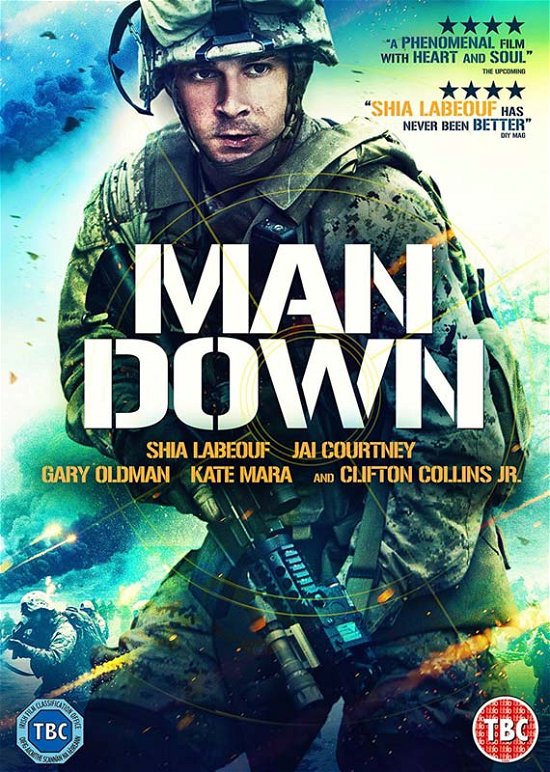 Cover for Man Down (DVD) (2017)