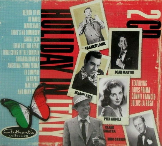 Cover for Various Artists · HOLIDAY IN ITALY-Frankie Laine,Dean Martin,Pier Angeli,Mario Lanza,Jul (CD)