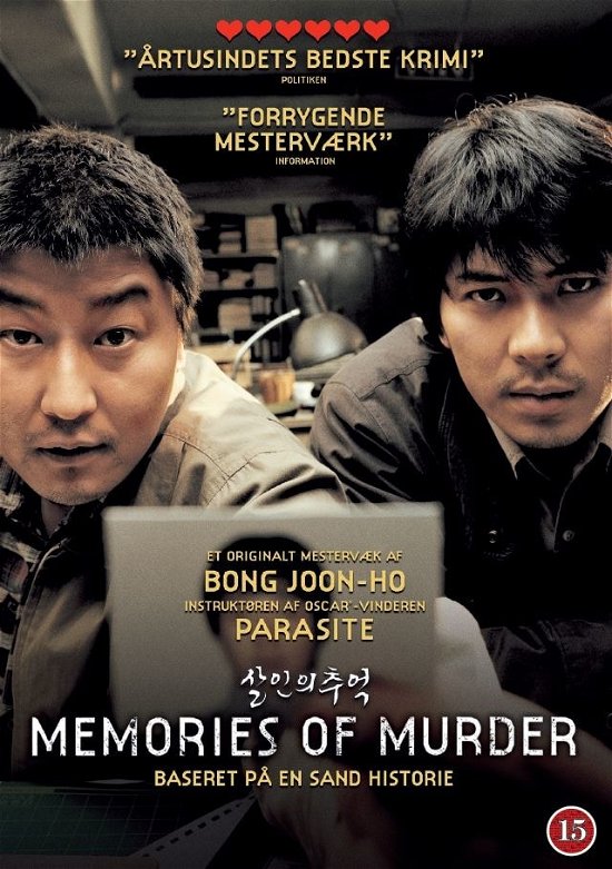Memories of Murder - Bong Joon Ho - Film -  - 5705535067102 - 22. november 2021
