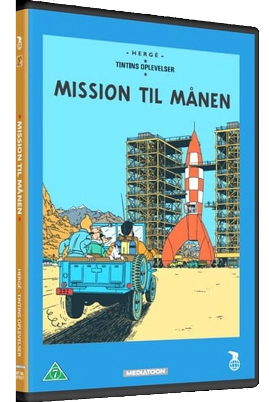 Cover for Tintin · Månen Tur, Retur - Del 1 (DVD) (2011)