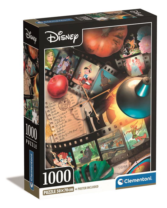 Cover for Disney · Puslespil HQC D100 - Classic Movies, 1000 brikker (Jigsaw Puzzle) (2024)