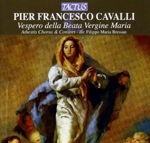 Cover for Cavalli / Bellinazzo / Schola Gregoriana Ergo Cant · Vespers for the Virgin Mary (CD) (1999)
