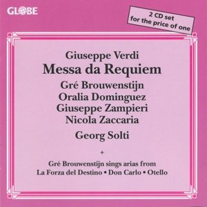 Messa Da Requiem, Arias - Verdi / Brouwenstijn / Chorus of the Wdr - Musique - GLOBE - 8711525514102 - 19 août 2002