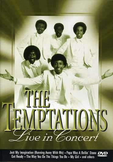 Cover for Temptations · Live in Concert (DVD) (2004)