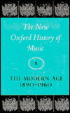 Cover for Cooper · The Modern Age 1890-1960 - The New Oxford History of Music (Innbunden bok) (1974)