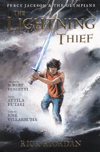 Cover for Rick Riordan · The Lightning Thief (Turtleback School &amp; Library Binding Edition) (Percy Jackson &amp; the Olympians) (Hardcover bog) [Turtleback School &amp; Library Binding edition] (2010)