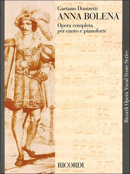 Cover for Gaetano Donizetti · Anna Bolena: Vocal Score (Paperback Bog) (1986)