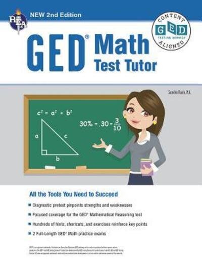 Cover for MS Sandra Rush · Ged (r) Math Test Tutor, for the 2021 Ged (r) Test, 2nd Edition (Paperback Book) (2016)
