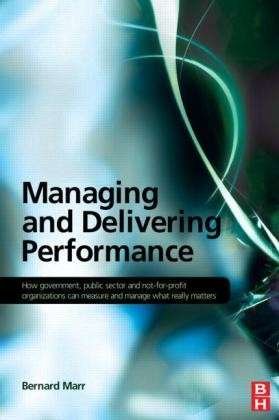 Cover for Bernard Marr · Managing and Delivering Performance (Paperback Book) (2008)