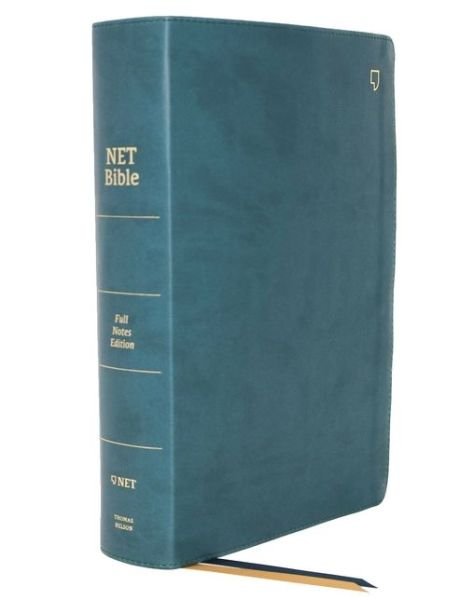 Cover for Thomas Thomas Nelson · Net Bible, Full-Notes Edition, Leathersoft, Teal, Indexed, Comfort Print Holy Bible (Book) (2019)