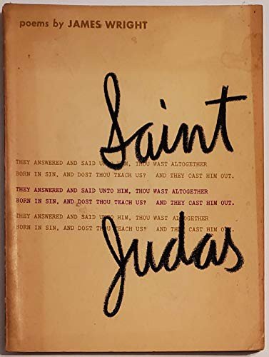 Cover for James Wright · Saint Judas (Pocketbok) (1959)