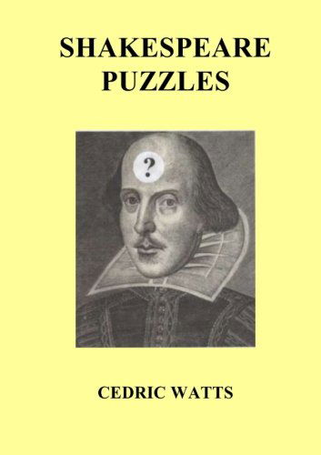 Cover for Cedric Watts · Shakespeare Puzzles (Paperback Book) (2014)