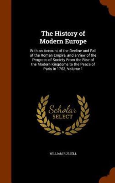 Cover for William Russell · The History of Modern Europe (Hardcover Book) (2015)