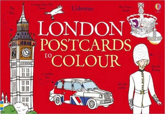 25 London Postcards to Colour - Struan Reid - Books - Usborne Publishing Ltd - 9781409551102 - July 1, 2012