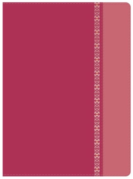 Cover for B&amp;h Espanol Editorial · Biblia De Estudio-rvr 1960 (Leather Book) [Fuchsia/Rose Imitation] (2015)