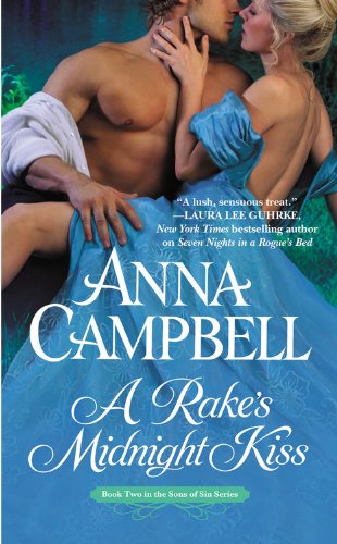 Cover for Anna Campbell · A Rake's Midnight Kiss - Sons of Sin (Paperback Book) (2013)