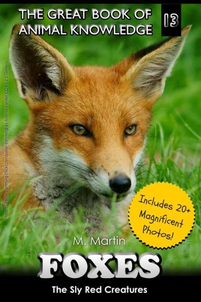 Cover for M Martin · Foxes: the Sly Red Creatures (Paperback Book) (2015)