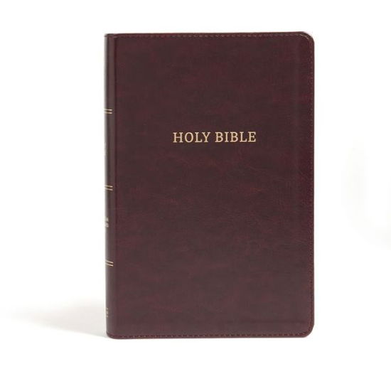 CSB Large Print Personal Size Reference Bible, Burgundy LeatherTouch, Classic Edition - CSB Bibles by Holman CSB Bibles by Holman - Books - Broadman & Holman Publishers - 9781535971102 - October 1, 2019