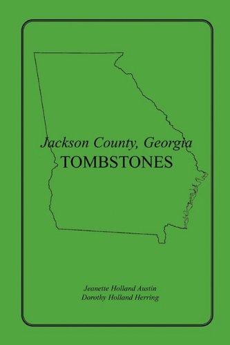 Cover for Dorothy Holland Herring · Jackson County, Georgia Tombstones (Paperback Book) (2009)