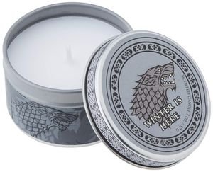 Game of Thrones: House Stark Scented Candle: Small, Mint - Insight Editions - Libros - Insight Editions - 9781682983102 - 16 de octubre de 2018