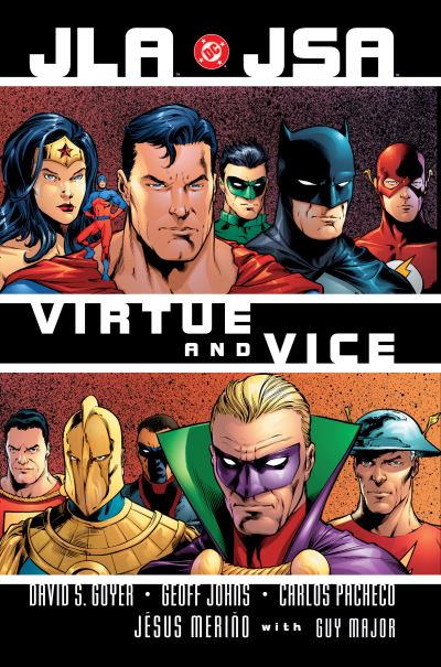 JLA / JSA: Virtue and Vice - Geoff Johns - Livros - DC Comics - 9781779524102 - 31 de outubro de 2023