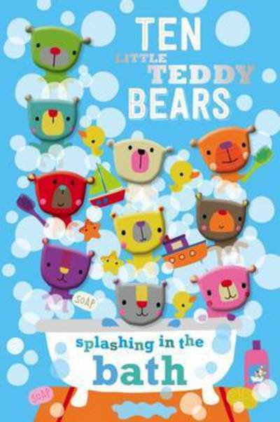 Cover for Ten Little Teddy Bears Splashing in the Bath Book (Bog) (2016)