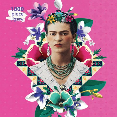 Adult Jigsaw Puzzle Frida Kahlo Pink: 1000-Piece Jigsaw Puzzles - 1000-piece Jigsaw Puzzles -  - Bordspel - Flame Tree Publishing - 9781787556102 - 10 april 2019