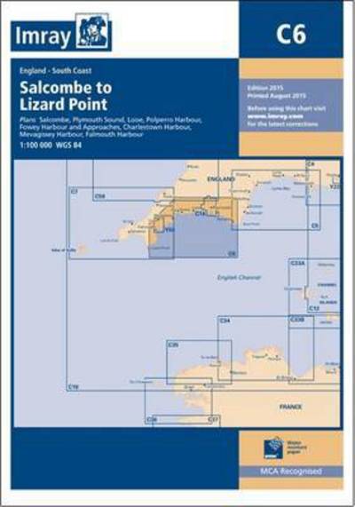 Cover for Imray · Imray Chart C6: Salcombe to Lizard Point (Paperback Book) (2015)