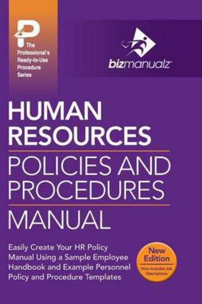 Cover for Inc Bizmanualz · Human Resources Policies and Procedures Manual (New Content) (Hardcover bog) (2014)