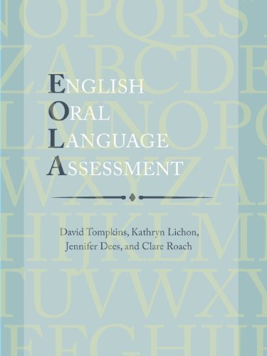 Cover for David Tompkins · English Oral Language Assessment (Taschenbuch) (2013)