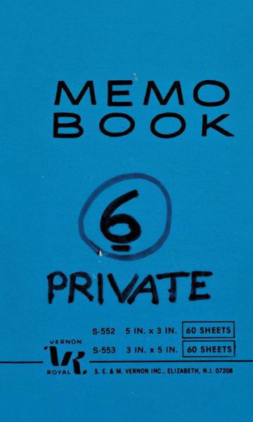 Lee Lozano: Private Book 6 - Lee Lozano - Bøker - Karma - 9781949172102 - 23. juli 2019