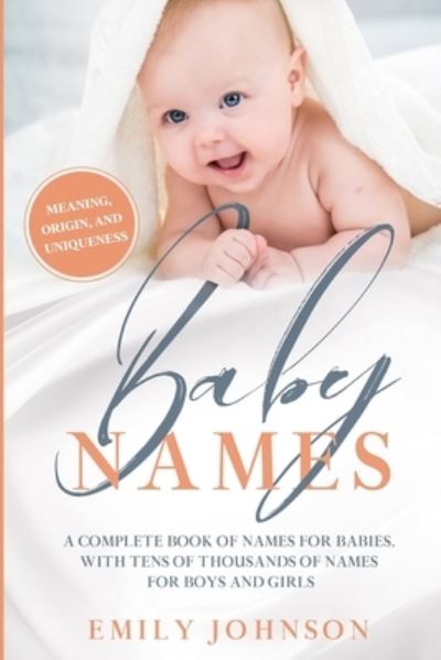 Cover for Emily Johnson · Baby Names Book (Paperback Book) (2020)