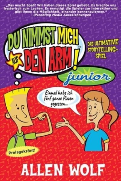 Cover for Allen Wolf · Du Nimmst Mich Auf Den Arm! Junior (Paperback Book) (2020)