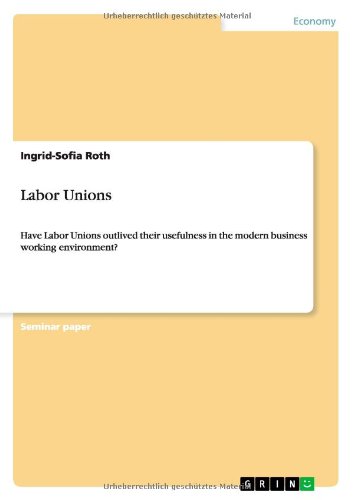 Cover for Roth · Labor Unions (Bok) (2010)