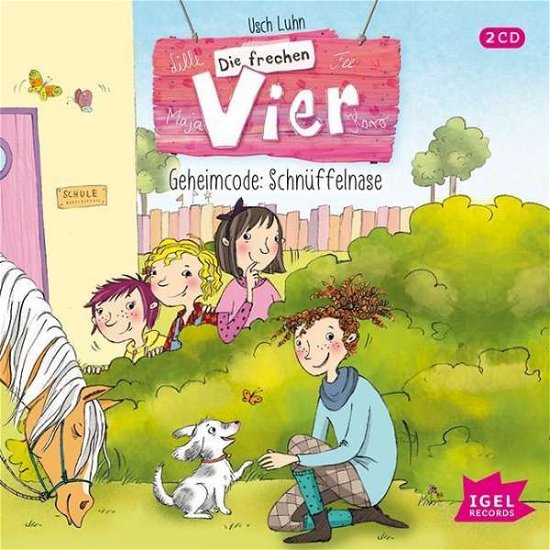 Cover for Luhn · Die frechen Vier. Geheimcode Schnü (Book) (2016)