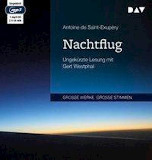 Cover for Saint-Exupéry · Nachtflug,MP3-CD (Book)