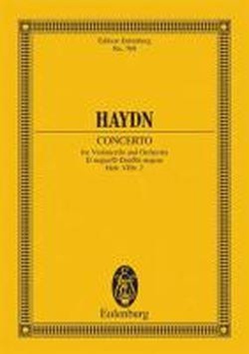 Cover for Joseph Haydn · Concerto D Major Op 101 Hob Viib 2 (Paperback Book) (1981)