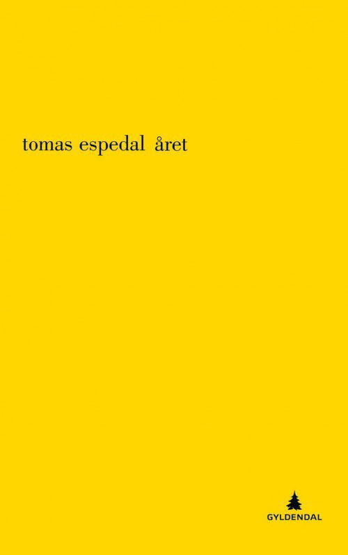 Cover for Tomas Espedal · Året : roman (Taschenbuch) (2017)