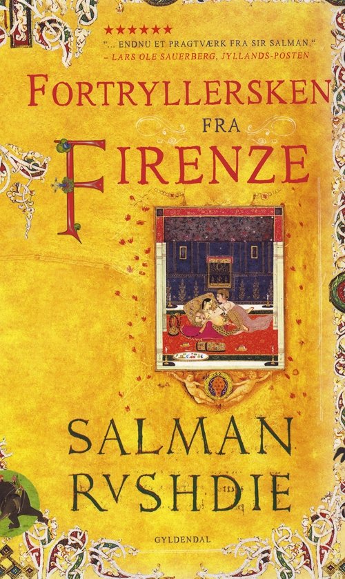 Cover for Salman Rushdie · Gyldendal Hardback: Fortryllersken fra Firenze (Hardcover bog) [2. udgave] [Hardback] (2010)