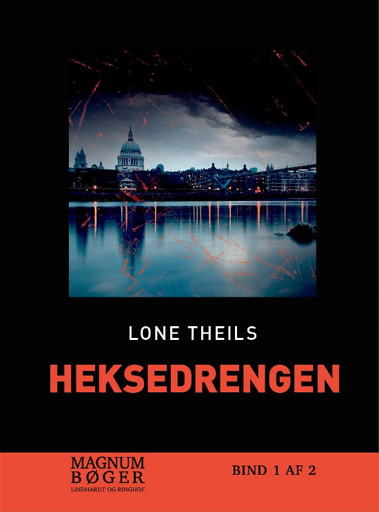 Cover for Lone Theils · Nora Sand: Heksedrengen (storskrift) (Indbundet Bog) [2. udgave] (2018)