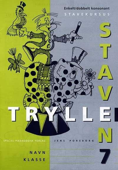 Cover for Jens Porsborg Larsen · Tryllestaven Stavekursus: Tryllestaven Stavekursus 7. Enkelt / dobbelt konsonant, 5 stk. (Buch) [2. Ausgabe] (2000)