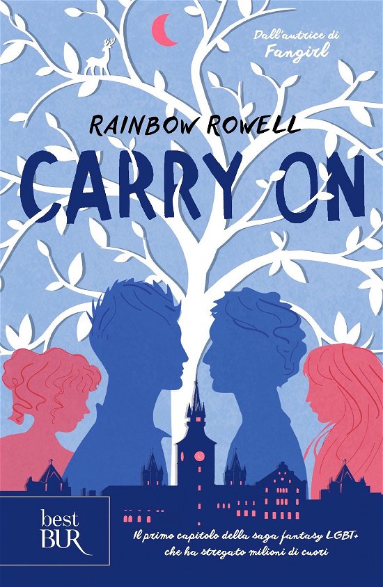 Cover for Rainbow Rowell · Carry On (Bok)